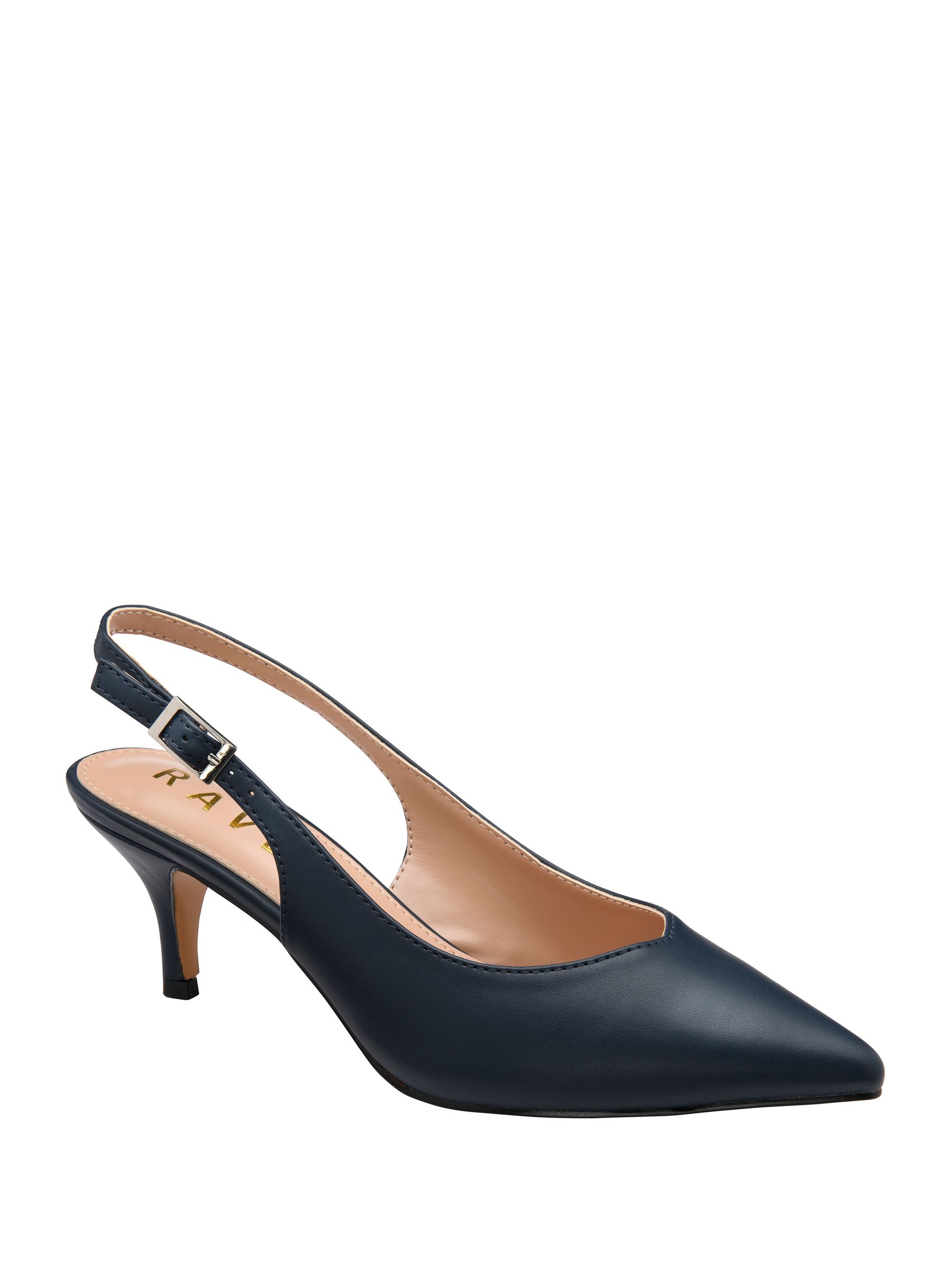 Ravel Foston Women's Slingback Court Shoes in Black, Size 7, with 7cm Sculpted Heel for Formal Wear - Image 5