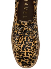 Ravel Animal Leather Flat Shoes - Image 4 of 4