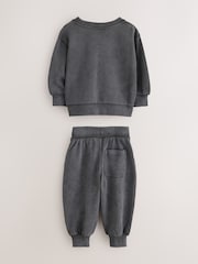 smALLSAINTS Underground Oversized Sweatshirt and Joggers Set - Imaginea 8 din 12