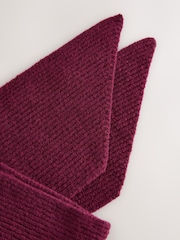 莓份色 - Cosy Tapered Scarf (3-16yrs) - 圖片 4，共 4