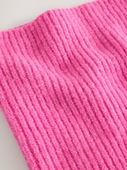 Fluro Pink Cosy Knitted Snood (1-16yrs) - Image 3 of 4