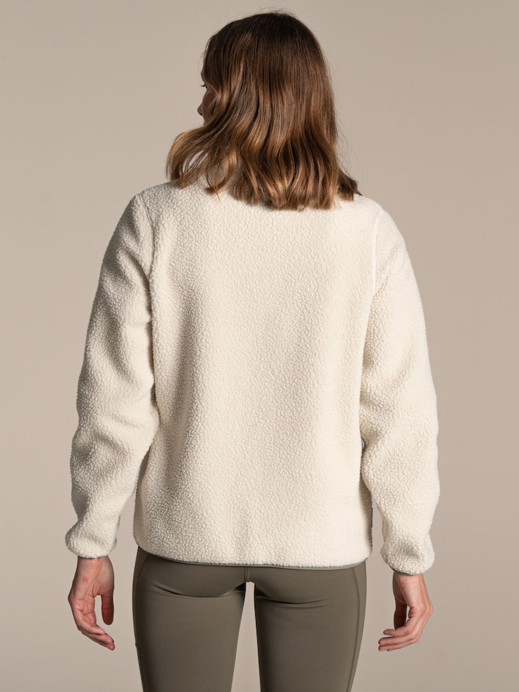 Craghoppers Cream National Trust Rosemary Overhead Fleece - Image 2 of 6