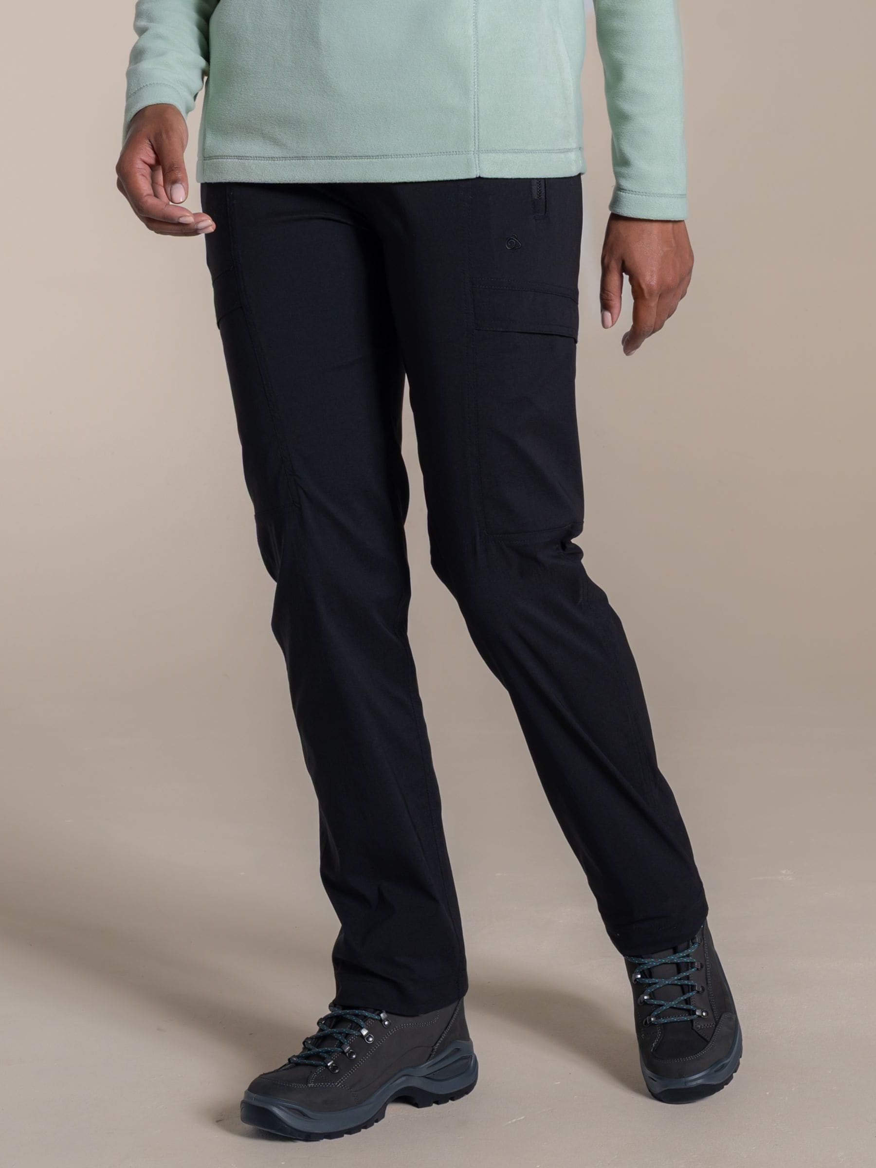 Craghoppers Women's Black Kiwi Pro Water-Repellent Cargo Trousers In | : Size 22 - Image 5