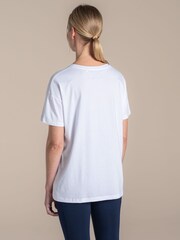 Craghoppers White National Trust Bistort Short Sleeved T-Shirt - Image 2 of 4