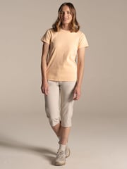 Craghoppers Brown Kiwi Pro Cropped Trousers - Image 4 of 6