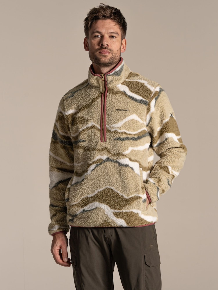 Craghoppers National Trust Rawthey Half Zip Green Fleece - תמונה 1 מתוך 6 Craghoppers National Trust Rawthey Half Zip Green Fleece - תמונה 1 מתוך 6