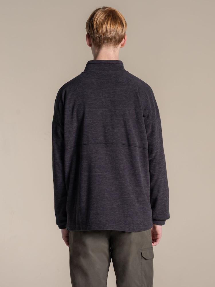 Craghoppers Duke of Edinburgh Esk Half Zip Black Fleece - Image 2 of 5 Craghoppers Duke of Edinburgh Esk Half Zip Black Fleece - Image 2 of 5