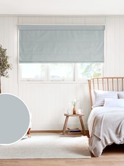 Sophie Allport Blue Witham Made to Roman Measure Curtains - Image 1 of 6