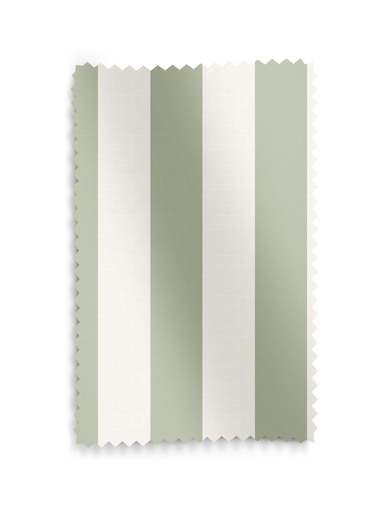 Sophie Allport Sage Witham Stripe Made to Measure Roman Blinds - Image 6 of 6 Sophie Allport Sage Witham Stripe Made to Measure Roman Blinds - Image 6 of 6