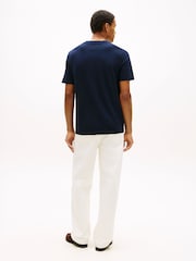 Tommy Hilfiger Blue Graphic T-Shirt - Image 2 of 5