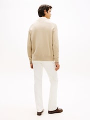 Tommy Hilfiger Brown Cotton Cardigan - Image 3 of 5