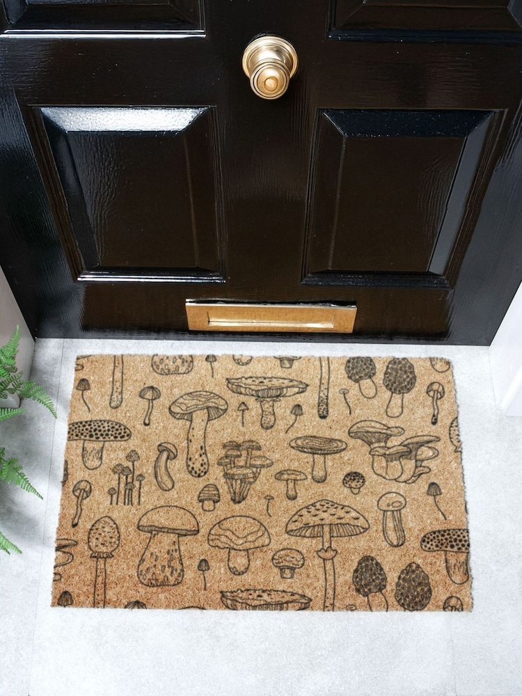 Artsy Mats Mushrooms Doormat - 12şəkildən 1 şəkil