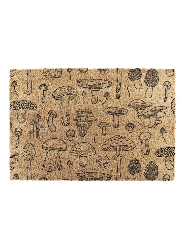 Artsy Mats Mushrooms Doormat - 12şəkildən 12 şəkil