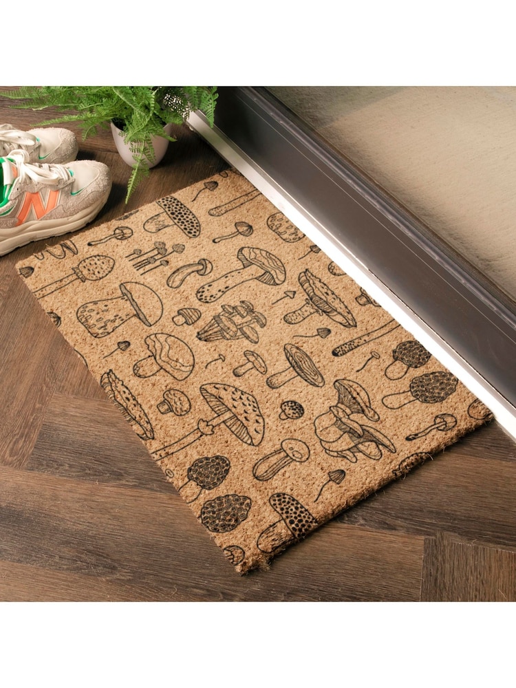 Artsy Mats Mushrooms Doormat - 12şəkildən 2 şəkil