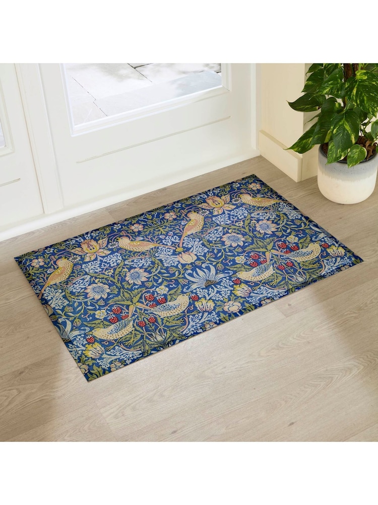 Artsy Mats William Morris Strawberry Thief Doormat - Imaginea 1 din 1
