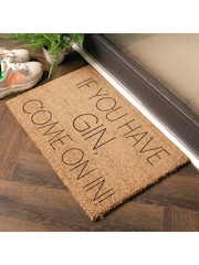 Artsy Mats Natural Black If You Have Gin Come On In Doormat - Image 13 of 13