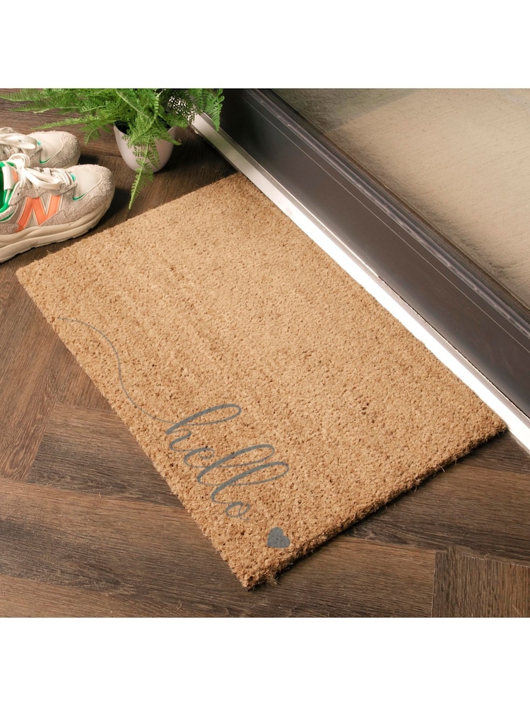 Artsy Mats Bună ziua Scribble Inimă Doormat - Imaginea 2 din 12