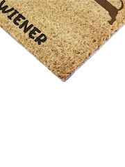 Artsy Mats Brown Sorry If You Trip Over My Wiener Doormat - Image 7 of 10