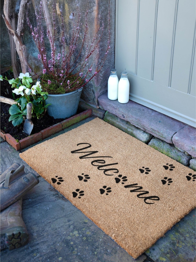 Artsy Mats Welcome Paws Doormat - صورة 1 من 10
