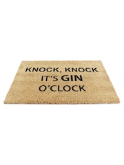 Artsy Mats Knock Knock Its Gin O'Clock Doormat - Imaginea 10 din 13