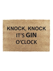 Artsy Mats Knock Knock Its Gin O'Clock Doormat - Imaginea 12 din 13