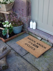 Artsy Mats Knock Knock Its Gin O'Clock Doormat - Imaginea 5 din 13
