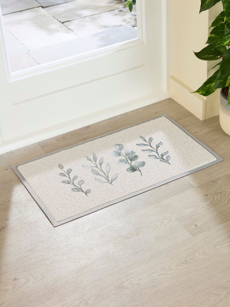 Artsy Mats Neutral Leaves Doormat - Imaginea 2 din 3