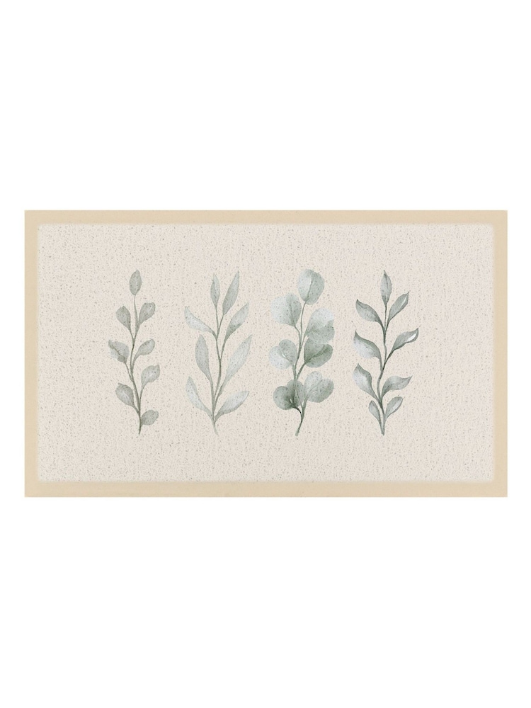 Artsy Mats Neutral Leaves Doormat - Imaginea 3 din 3