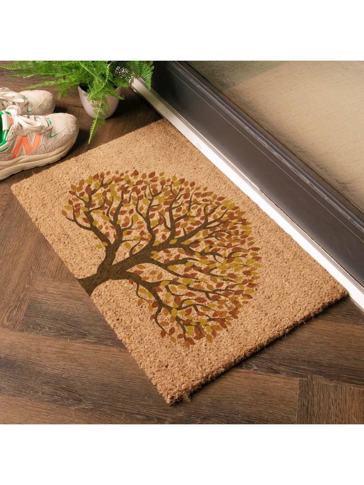 Artsy Mats Autumnal Tree of Life Doormat - Imaginea 2 din 12