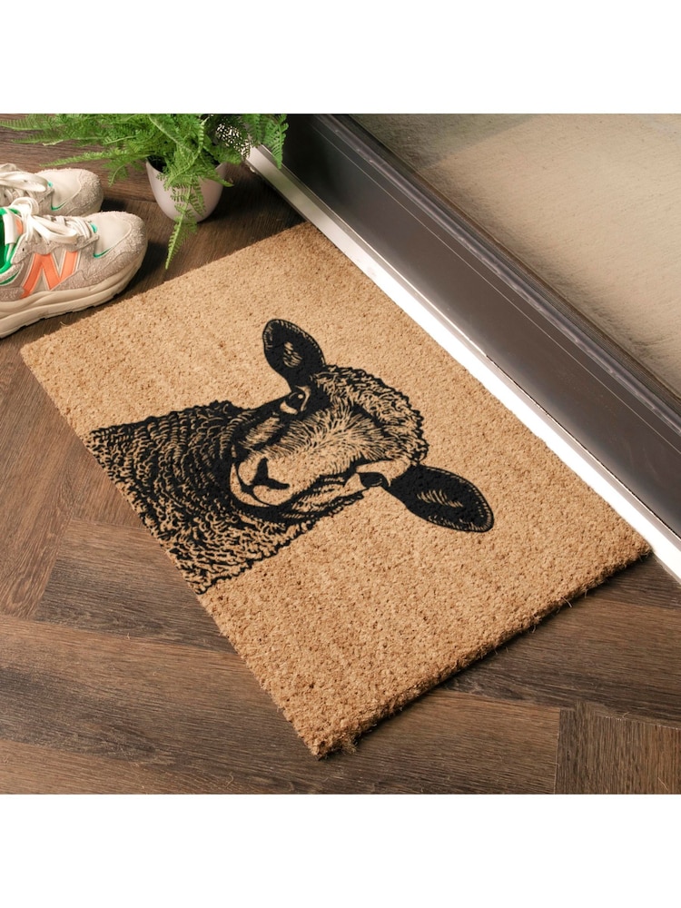 Artsy Mats Brown Lamb Doormat - Image 2 of 12