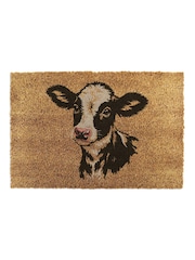 Artsy Mats Brown Dairy Calf Doormat - Image 12 of 12