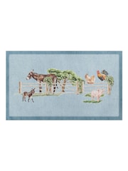 Artsy Mats Donkey Farm Yard Doormat - Imaginea 2 din 2