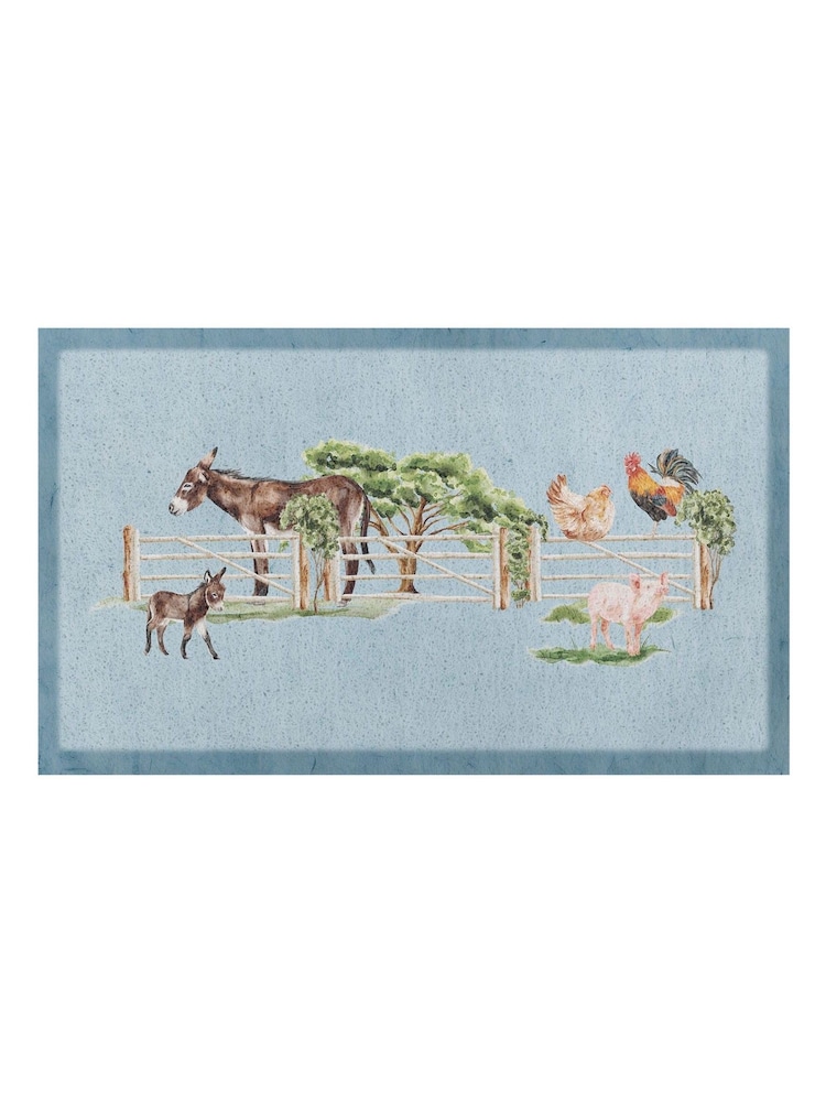 Artsy Mats Donkey Farm Yard Doormat - Imaginea 2 din 2