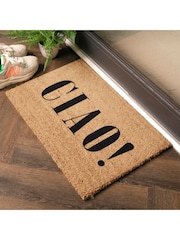 Artsy Mats Natural Black Ciao Doormat - Image 11 of 11