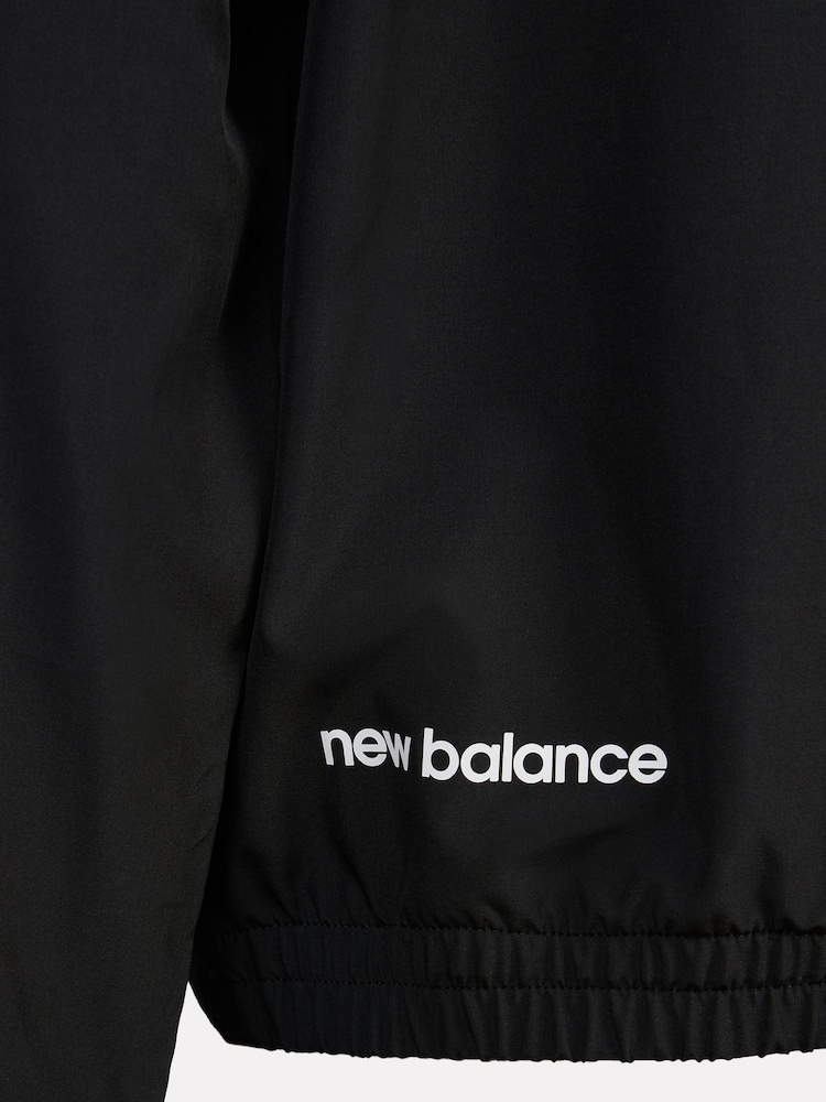 New Balance Black Panelled Track Jacket - Image 11 of 11
