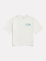 New Balance White Athletic Shoes Graphic T-Shirt - Image 1 of 4