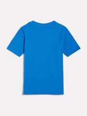 New Balance Blue Running Graphic T-Shirt - Image 2 of 4