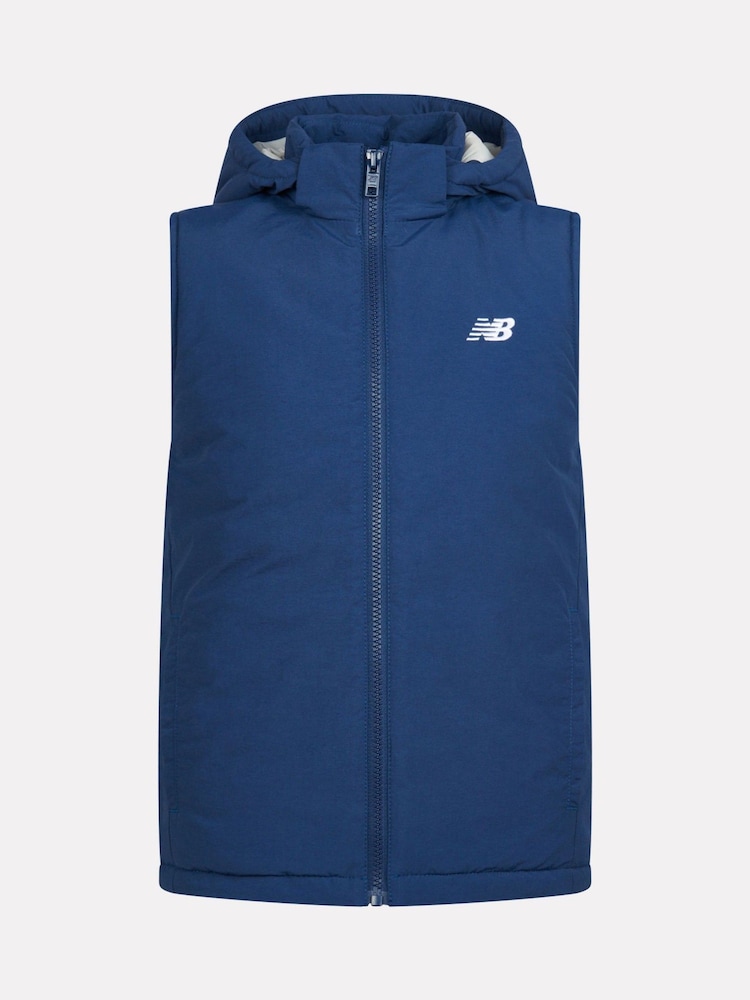 New Balance Lifestyle Linear Hooded Gilet - Slika 1 od 5