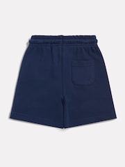 New Balance Navy Small Logo French Terry Shorts - Image 2 of 3