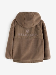 Belstaff Tan Brown Borg Jacket - Image 3 of 6