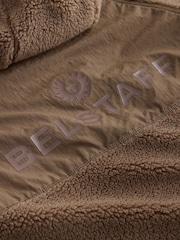Belstaff Tan Brown Borg Jacket - Image 6 of 6