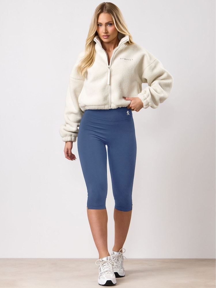 Gym King Blue 365 Capri Leggings - Image 4 of 4