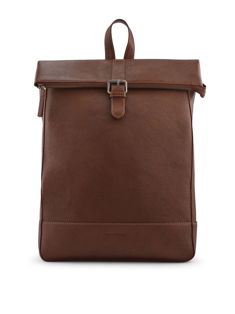 Jones Bootmaker Tan Grain Uphall Backpack - Image 1 of 3 Jones Bootmaker Tan Grain Uphall Backpack - Image 1 of 3
