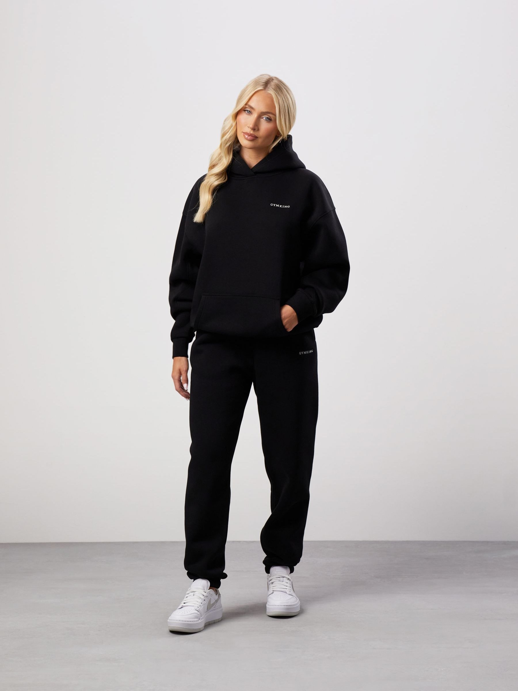Gym King Women's Black 365 Relaxed Fit Hoodie Size 18 - Image 2