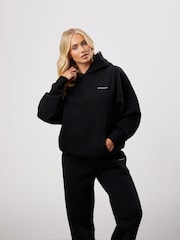 Gym King Black 365 Relaxed Fit Hoodie - Image 3 of 5