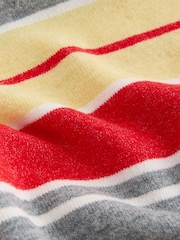 Rojo multicolor - Suéter de manga larga con cuello redondo supersuave - Imagen 5 de 5