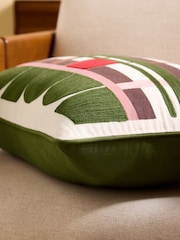 MADE.COM Green Barbican Tier Cushion - Image 3 of 4