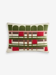MADE.COM Green Barbican Tier Cushion - Image 4 of 4