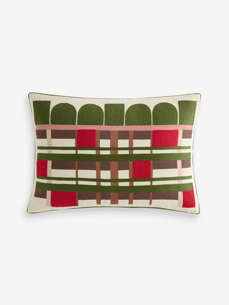 MADE.COM Green Barbican Tier Cushion - Image 4 of 4 MADE.COM Green Barbican Tier Cushion - Image 4 of 4