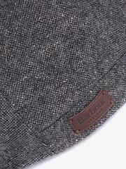 Barbour® Grey Barlow Flat Cap - Image 3 of 3